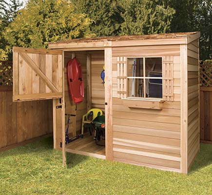Bayside ベイサイド 木製小屋「シダーシェッド」