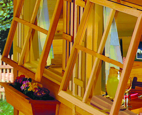 Club House　クラブハウス 8x12 木製小屋「シダーシェッド」