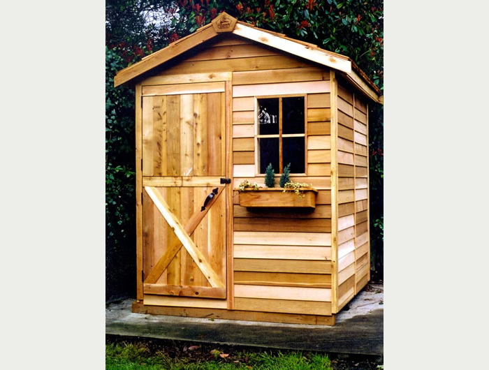 Gardener　ガーデナー6×6　木製小屋「シダーシェッド」