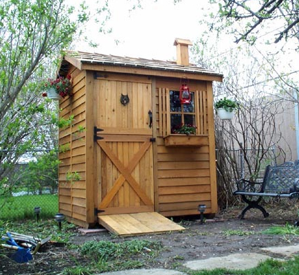 Gardener　ガーデナー6×6　木製小屋「シダーシェッド」
