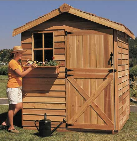 Gardener　ガーデナー6×6　木製小屋「シダーシェッド」