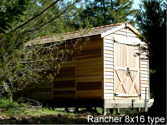 Rancher　ランチャー 木製小屋「シダーシェッド」