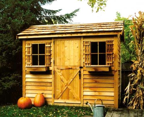 Cabana　カバナ 木製小屋「シダーシェッド」