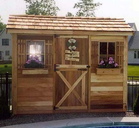 Cabana　カバナ 木製小屋「シダーシェッド」